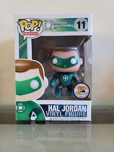 Funko Pop Hal Jordan #11 Metallic LE 480  2011 SDCC Exclusive Green Lantern