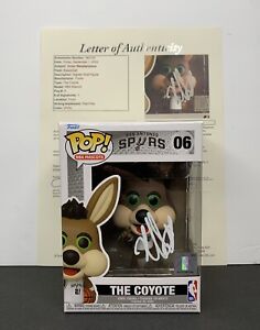 VICTOR WEMBANYAMA SAN ANTONIO SPURS  Signed Funko Pop JSA/COA