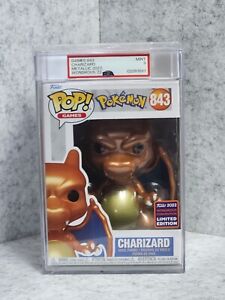 Psa 9 Metallic Charizard Funko Pop 843 Wondercon Exclusive 2022