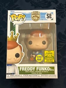 2023 Funko Camp Fundays-FREDDY as HOPPER-LE 100-Glow in the Dark-SDCC Exclusive