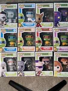 teenage mutant ninja turtles funko pop set