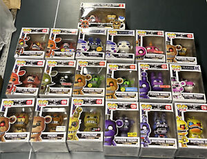 Funko Pop! Games Five Nights At Freddy's Large Lot FNAF 19 Total