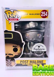 Funko Pop #254 Silver Metallic Post Malone Ultra-Rare 1/20