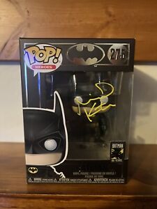 MICHAEL KEATON AUTOGRAPHED BATMAN 1989 80 YEARS #275 SIGNED FUNKO POP