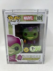 Funko POP Green Goblin 109 LE 300 GITD Glow In The Dark ECCC Exclusive