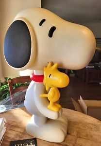 Peanuts SNOOPY Woodstock Funko Bank Giant pop 24” super rare piece