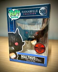 Funko Pop Digital WB Horror S1 GRAIL Malthus w/ Annabelle #108 LE 999 pcs