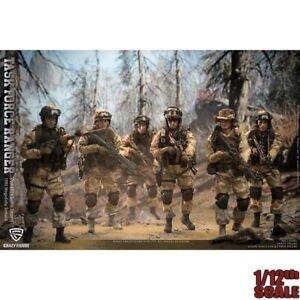 1/12 US Military 75th Rangers & Delta Special Force Set of 6 CF-LTY002