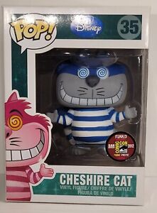 2012 SDCC Funko Pop Disney Alice in Wonderland Blue Cheshire Cat  #35 1/480