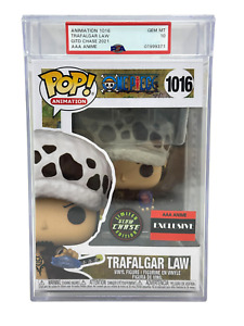 1st Graded PSA 10 Funko Pop! Trafalgar # 1016 - OnePiece - Chase GITD