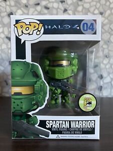 Funko Pop Green Spartan Warrior 04 Halo 4 SDCC Exclusive 2013 - Great condition