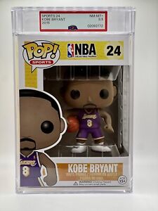 PSA 8.5 Graded Kobe Bryant NBA Funko Pop #24