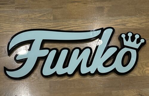 Official Funko Merchandising Sign 35x13 Ready To Ship