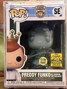 Funko POP! Camp Fundays Exclusive Freddy Funko as Anakin Skywalker GITD LE 250