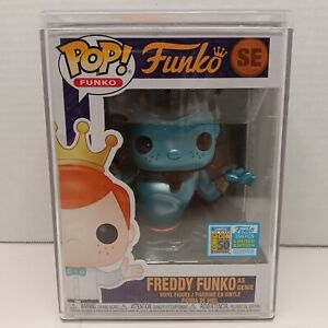 Freddy Funko AS Genie Metallic Funko Pop! Disney Aladdin LE 350 SDCC EXCLUSIVE