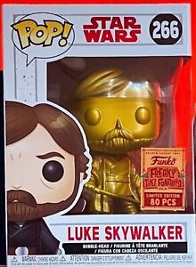 Funko POP! Star Wars Luke Skywalker #266 [Gold] LE 80 Exclusive