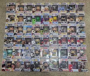 Funko Pop Lot- Marvel-Wwe-Star Wars-Walking Dead DC Deadpool  Priced To Sell!