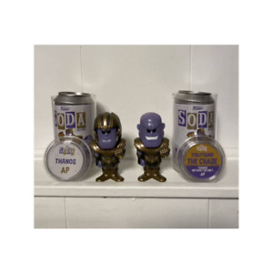 Funko Soda AP Artist Proof Thanos Chase & Common set *RARE*