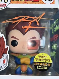 11 Planet Arlia Vegeta OG Funko Pop Signed - Dragonball Z - NYCC Anime Mega Grai