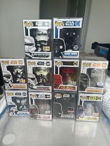 Grail Star Wars Funko Pop Lot Comic Con Captain Rex 274 Shadow Trooper 14