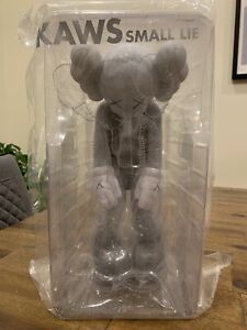 KAWS Companion Small Lie Vinyl Grey New