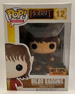 Funko POP! Movies: The Hobbit - Bilbo Baggins #12 Super Rare Hot Topic Exclusive