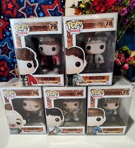 Goonies Funko Pop Set #76,77,78,79,80