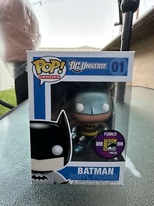 Batman Metallic SDCC 480pc Funko Pop! 2010 #01 OG Mega Grail