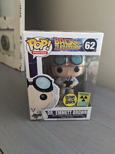 Funko Pop Back To The Future Dr Emmett Brown Glow Exclusive 62