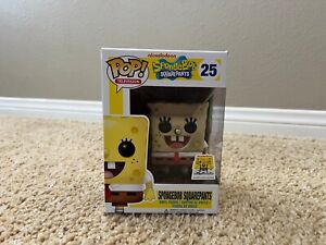 Funko Pop SpongeBob SquarePants Metallic Fan Shellabration 2013 LE NIB