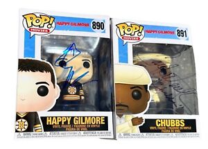 ADAM SANDLER CARL WEATHERS SIGNED FUNKO POPS JSA PSA COA RACC HAPPY GILMORE