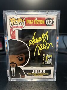 Samuel L. Jackson Signed Bloody Jules SDCC Funko POP #62 (Beckett COA)