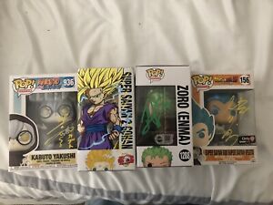 Funko Pop Lot Signed (Japanese Voice Actors: Ryo Horikawa & Canna Nobutoshi)