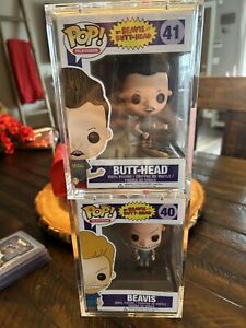 Funko Pop MTV Beavis And Butt-Head Funko Pop Lot Vaulted *Damage *