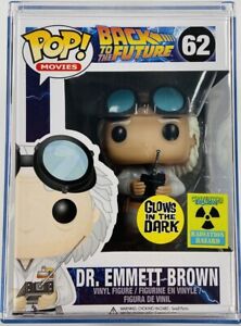 Pop! Back to the Future Dr. Emmett Brown #62 Glow in the Dark Funko Pop MegaCon