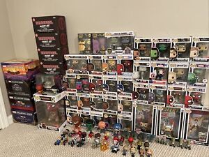 Funko Pop And Funko Minis Marvel+Jurassic World+The Office Lot