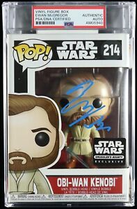 Ewan McGregor Signed Obi-Wan Kenobi Star Wars Exclusive Bounty 214 Funko Pop PSA