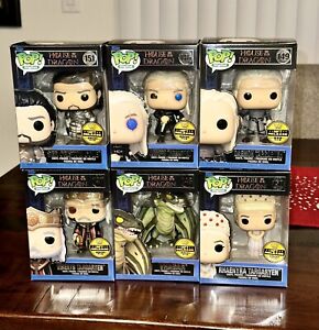 House Of The Dragon Funko Pop Lot! Included Daemon Targaryen (Grail) 999 Pcs