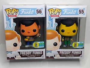 Freddy Funko Bert & Ernie SDCC Limited Edition /400 Fundays Exclusive Set