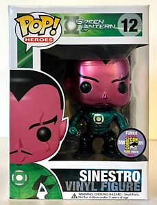 POP! Heroes DC GREEN LANTERN 2011 SAN DIEGO COMIC CON SDCC SINESTRO Figure (NEW)