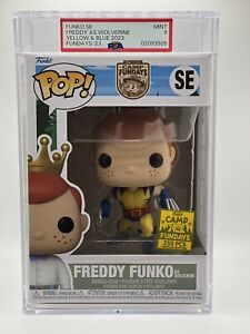 PSA 9 Mint Freddy Funko As Wolverine Yellow/Blue Funko Pop LE250