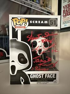 Funko Pop! Scream Ghost Face #51 Signed By Cast 100% Authentic