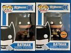 Funko Pop Heroes DC Universe Batman #01 Yellow Symbol Error/Metallic Chase Error