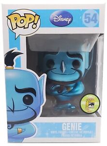 FUNKO DISNEY ALADDIN POP VINYL METALLIC GENIE #54 SDCC 2013 LE 480 PIECES GRAIL