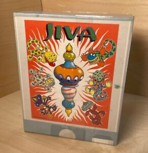 Jim Woodring Toy Jiva Orange Presspop 2001 NIB slight paint outer plastic sleeve