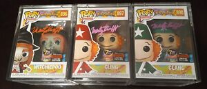 Funko POP! H.R. Pufnstuf Witchiepoo Cling Clang LOT Signed Marty Krofft 7BAP