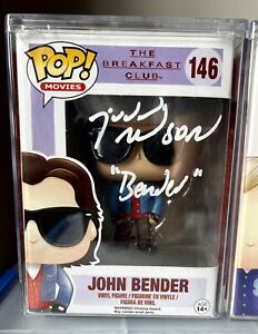 Judd Nelson THE BREAKFAST CLUB #146 Signed Funko Pop! VAULTED  BAS/Beckett ?