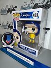 NEIL GAIMAN CORALINE RAINCOAT 423 SIGNED AUTOGRAPHED FUNKO POP-BAS COA BECKETT