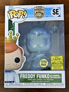 Funko Pop Freddy Funko As Anakin Skywalker Glow In The Dark 2023 Fundays LE 250