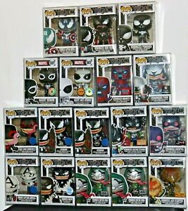 ? FUNKO MARVEL VENOM LOT of 17 ANTI-VENOM MAGNETO + CHASE NYCC MINT?